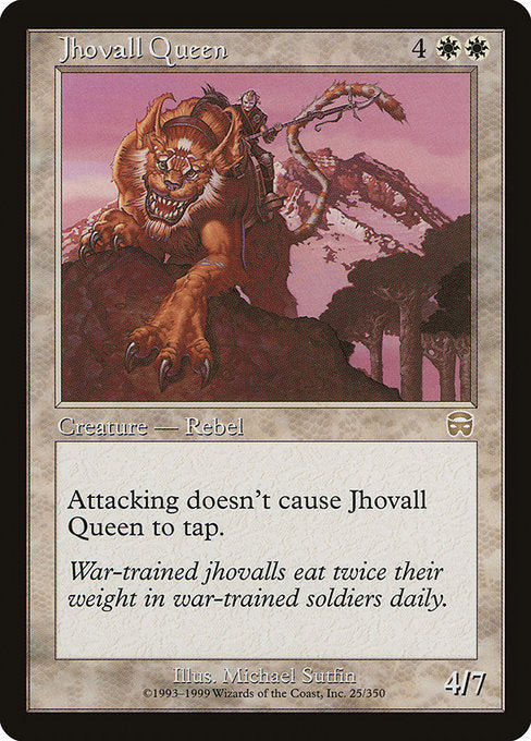 Jhovall Queen (25) [Mercadian Masques]
