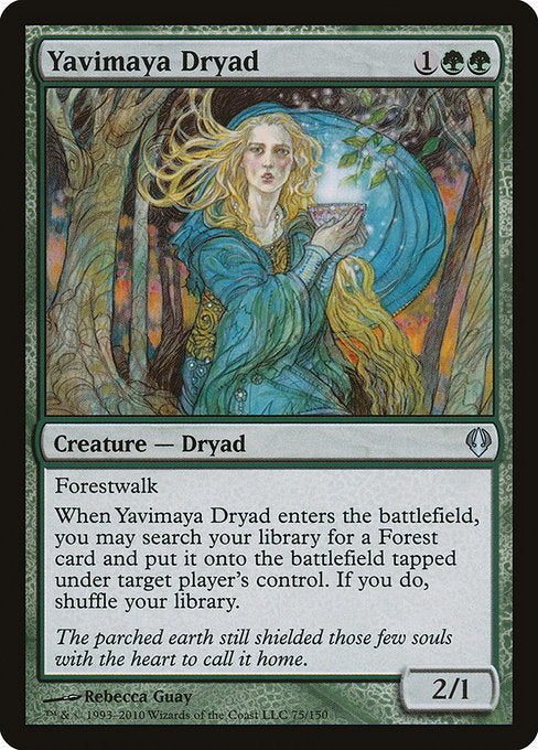 Yavimaya Dryad (75) [Archenemy]