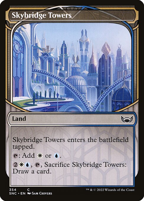 Skybridge Towers (354) [Streets of New Capenna] [Showcase]