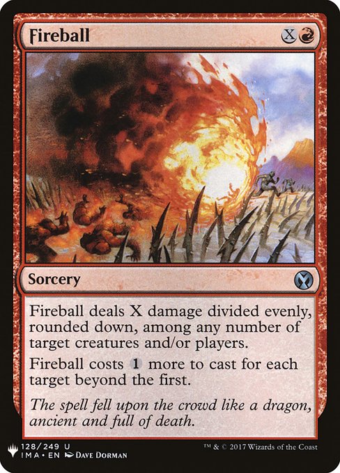 Fireball (IMA-128) [The List]