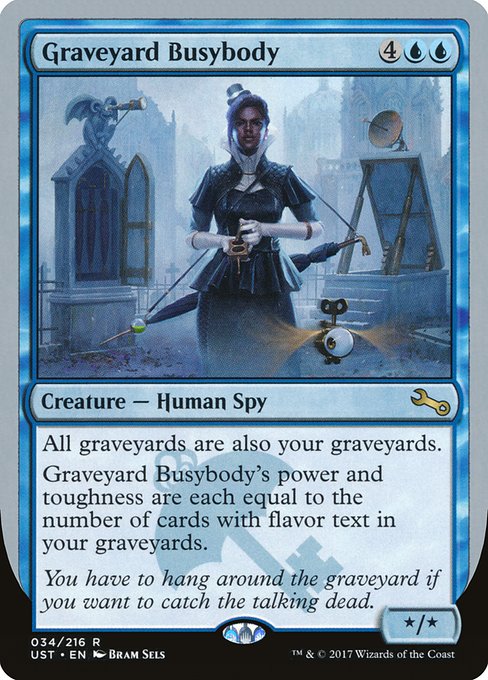Graveyard Busybody (34) [Unstable]
