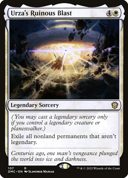 Urza's Ruinous Blast (107) [Dominaria United Commander]