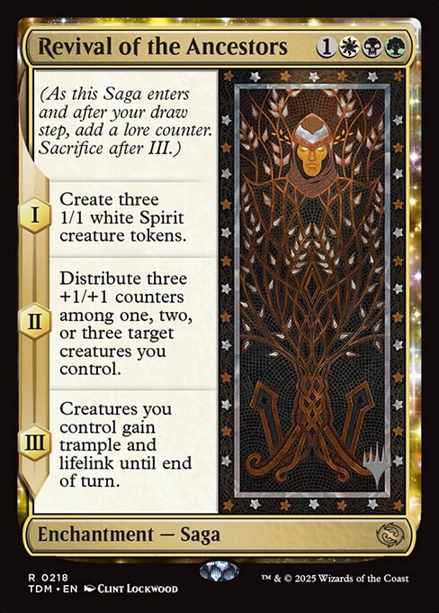 Revival of the Ancestors (218p) [Tarkir: Dragonstorm Promos]