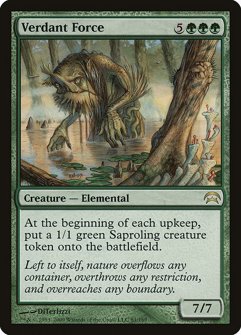 Verdant Force (81) [Planechase]