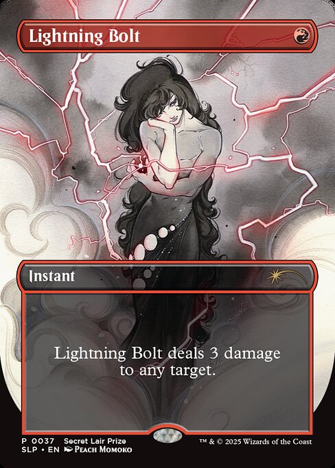Lightning Bolt (37) [Secret Lair Showdown]