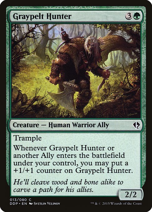 Graypelt Hunter (13) [Duel Decks: Zendikar vs. Eldrazi]