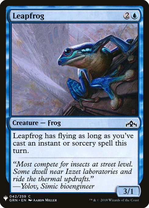 Leapfrog (GRN-42) [The List]