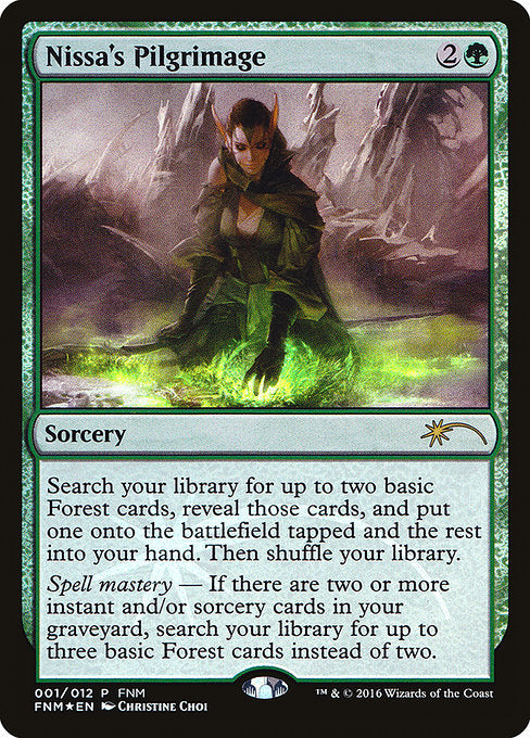 Nissa's Pilgrimage (1) [Friday Night Magic 2016]