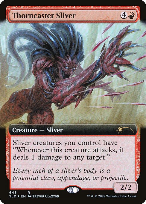 Thorncaster Sliver (645) [Secret Lair Drop] [Extended Art]