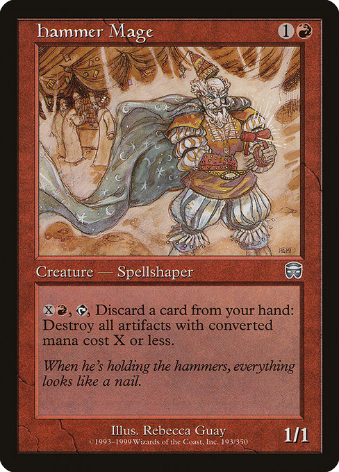 Hammer Mage (193) [Mercadian Masques]