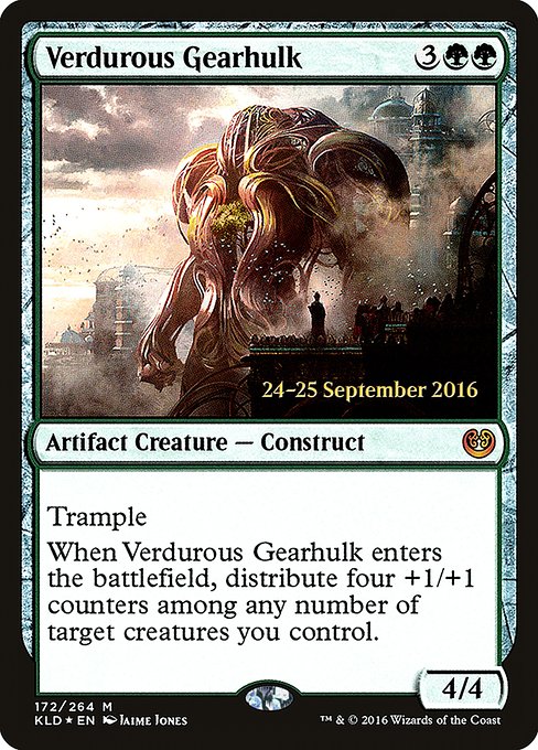Verdurous Gearhulk (172s) [Kaladesh Promos]