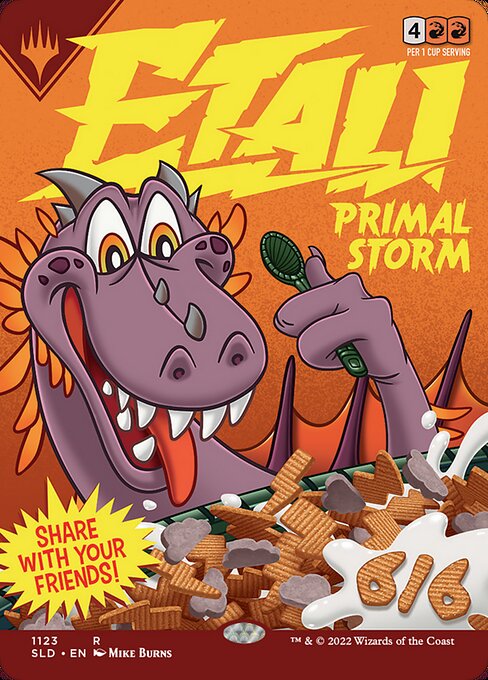 Etali, Primal Storm // Etali, Primal Storm (1123) [Secret Lair Drop] [Borderless]