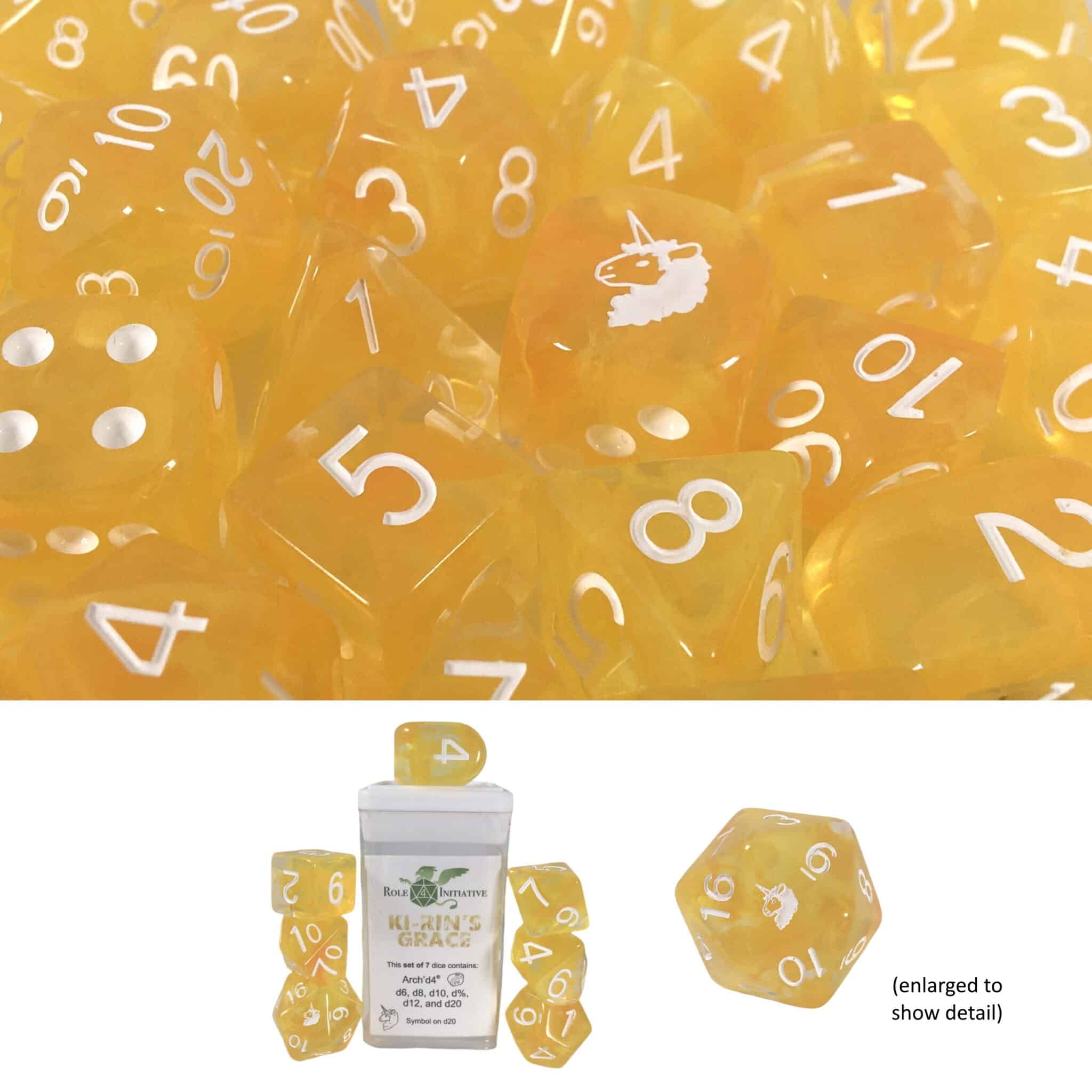 Role 4 Initiative Diffusion Ki-Rin's Grace Set of 7 image 0