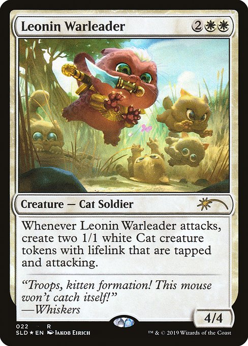 Leonin Warleader (22) [Secret Lair Drop]