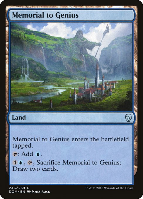 Memorial to Genius (243) [Dominaria]
