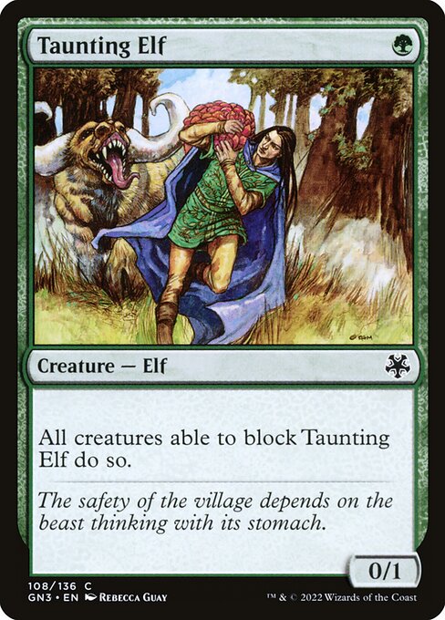 Taunting Elf (108) [Game Night: Free-for-All]