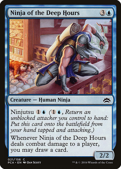 Ninja of the Deep Hours (21) [Planechase Anthology]