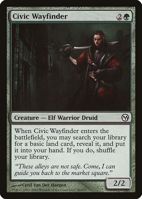 Civic Wayfinder (56) [Duels of the Planeswalkers]