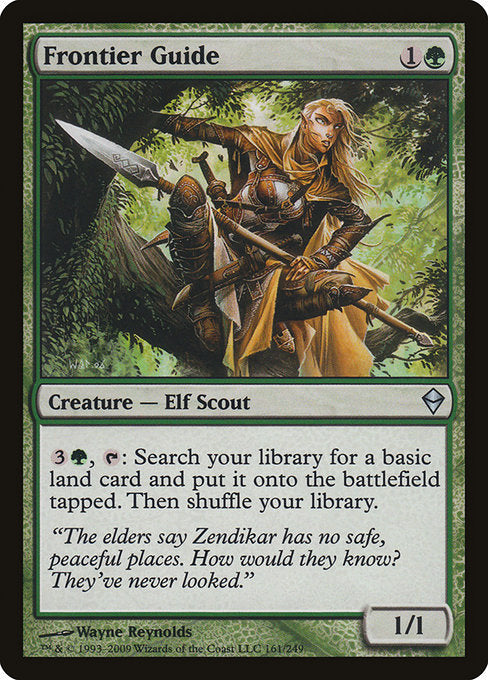 Frontier Guide (161) [Zendikar]