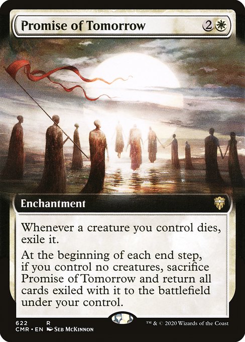 Promise of Tomorrow (622) [Commander Legends] [Extended Art]