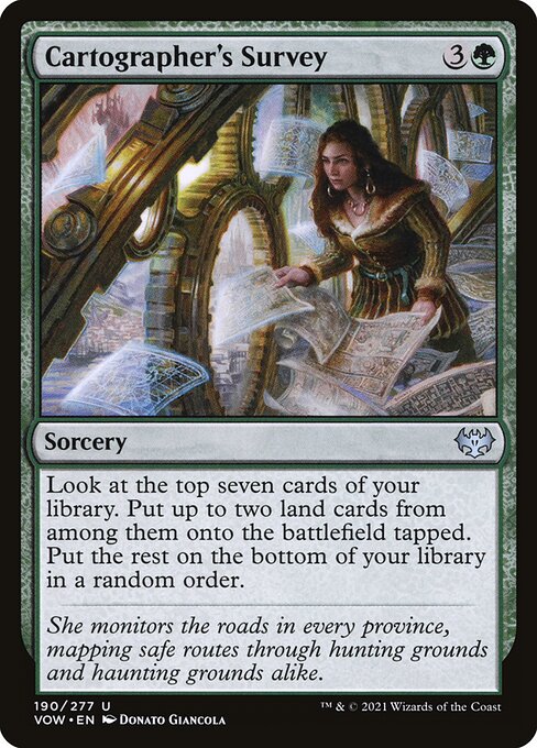 Cartographer's Survey (190) [Innistrad: Crimson Vow]