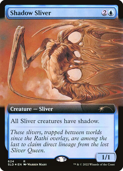 Shadow Sliver (624) [Secret Lair Drop] [Extended Art]