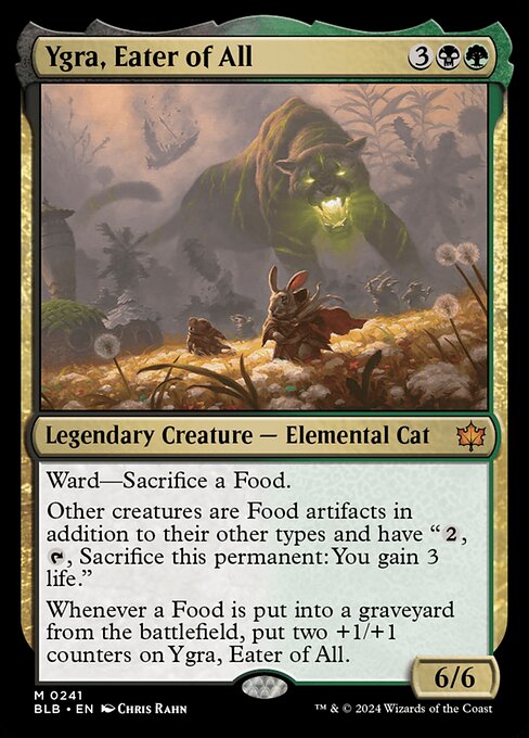 Ygra, Eater of All (241) [Bloomburrow]