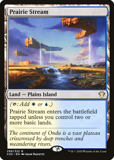 Prairie Stream (299) [Commander 2020]