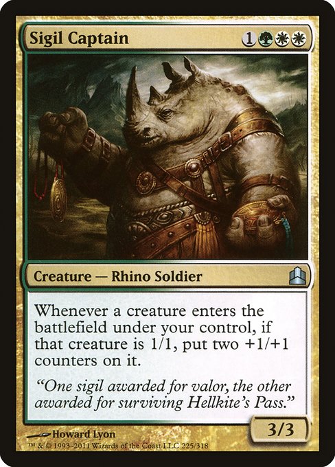 Sigil Captain (225) [Commander 2011]