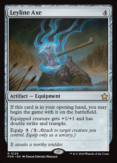 Leyline Axe (129) [Foundations]