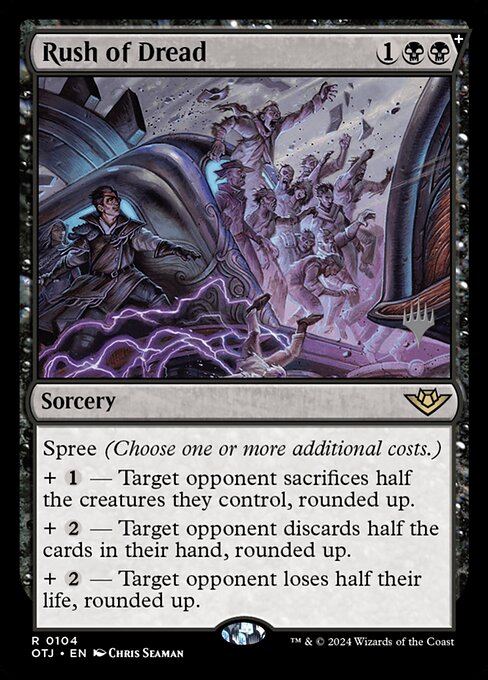 Rush of Dread (104p) [Outlaws of Thunder Junction Promos]