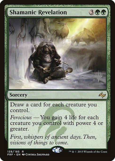Shamanic Revelation (138p) [Fate Reforged Promos]
