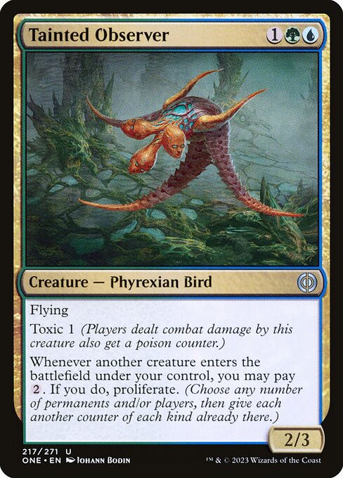 Tainted Observer (217) [Phyrexia: All Will Be One]