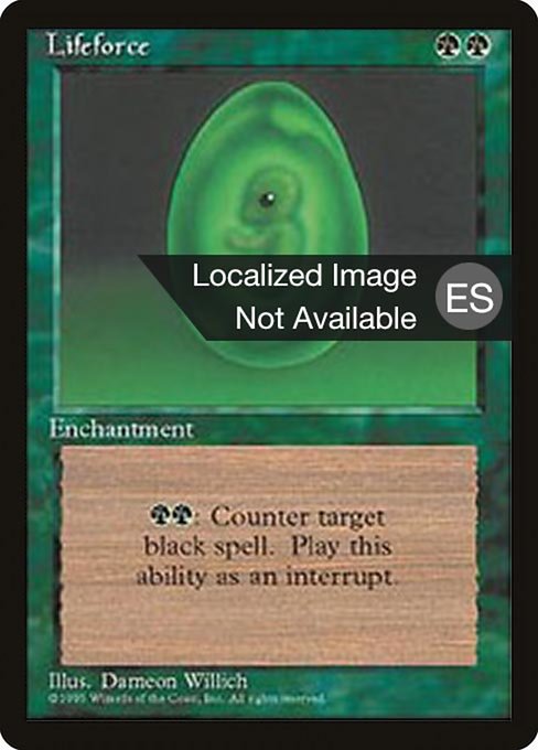 Lifeforce (257) [Fourth Edition Foreign Black Border]