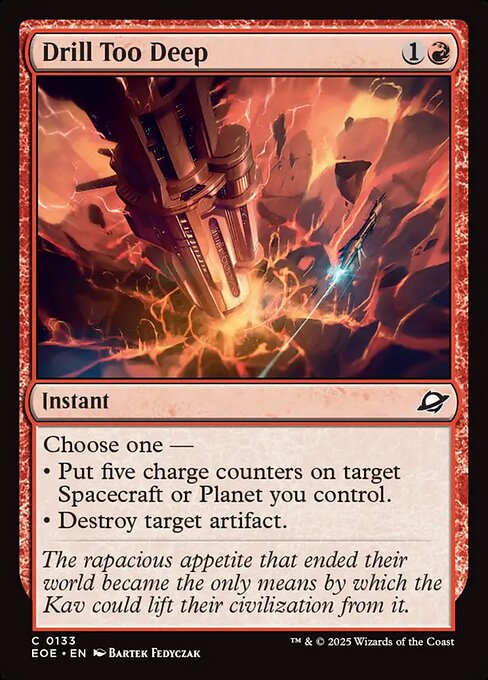 Drill Too Deep (133) [Edge of Eternities]