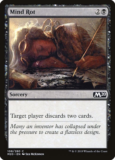 Mind Rot (108) [Core Set 2020]