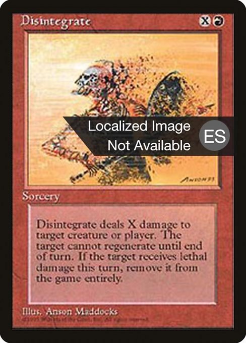 Disintegrate (185) [Fourth Edition Foreign Black Border]