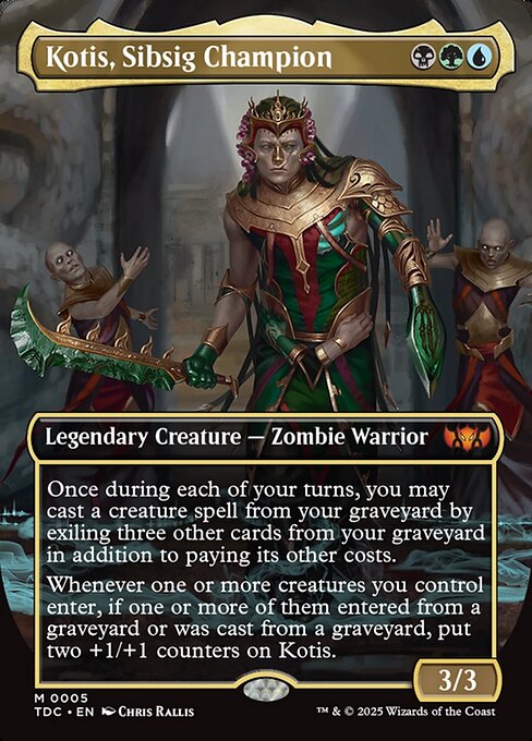 Kotis, Sibsig Champion (5) [Tarkir: Dragonstorm Commander]