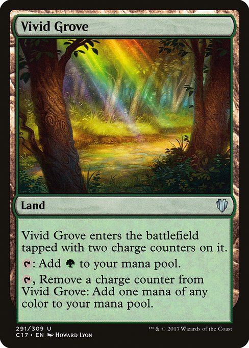 Vivid Grove (291) [Commander 2017]