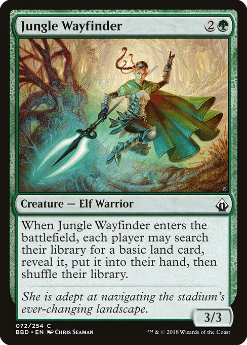 Jungle Wayfinder (72) [Battlebond]