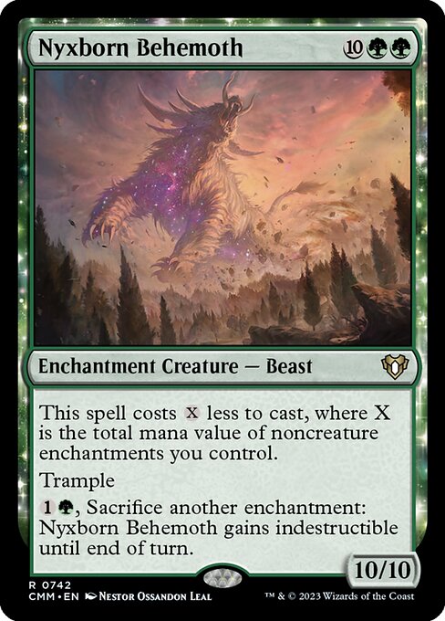Nyxborn Behemoth (742) [Commander Masters]