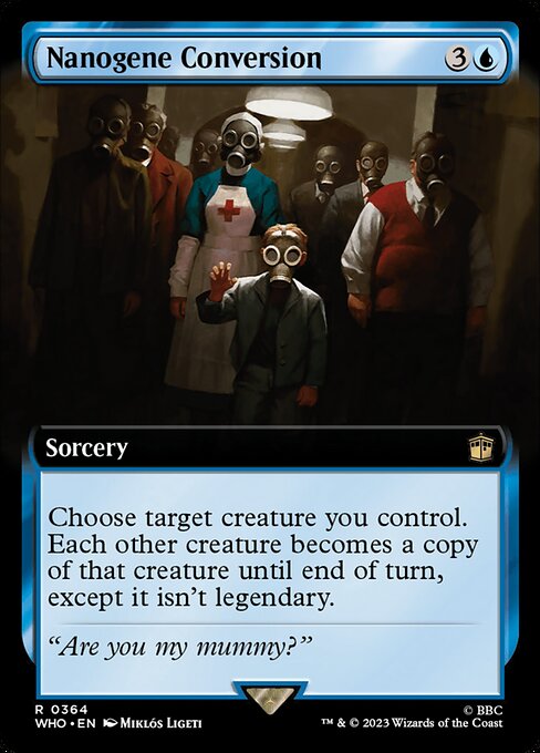 Nanogene Conversion (364) [Doctor Who] [Extended Art]