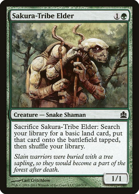 Sakura-Tribe Elder (169) [Commander 2011]
