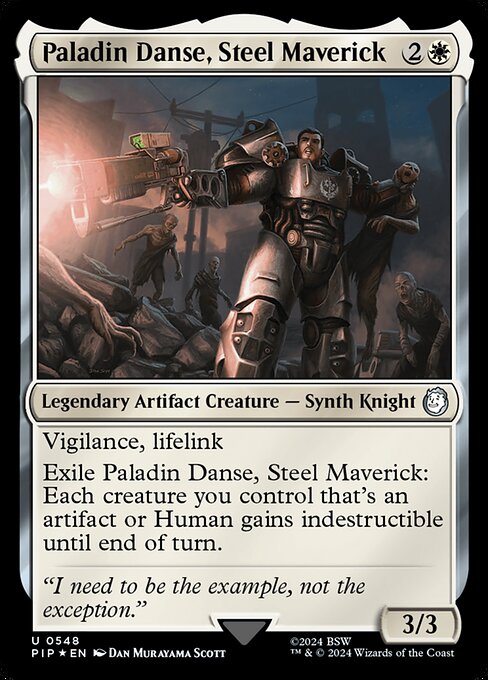 Paladin Danse, Steel Maverick (548) [Fallout]
