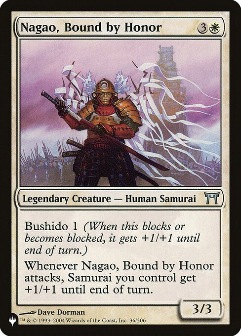 Nagao, Bound by Honor (CHK-36) [The List]