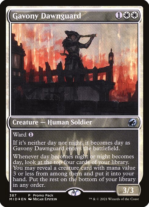 Gavony Dawnguard (387) [Innistrad: Midnight Hunt]