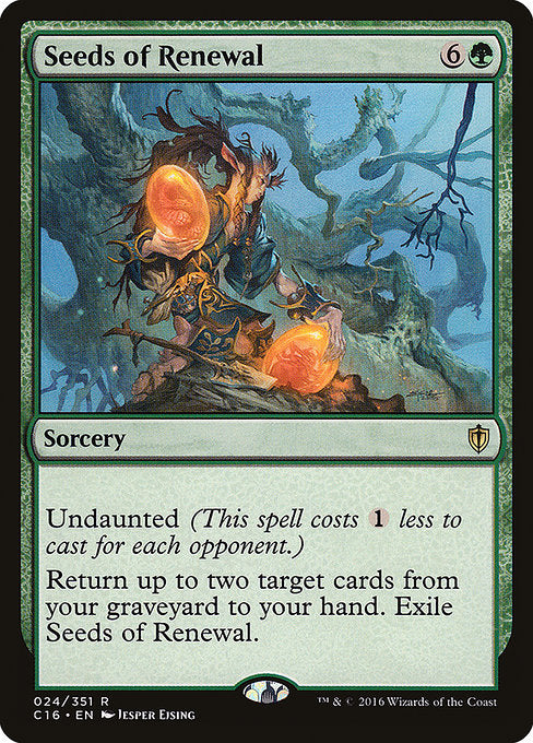 Seeds of Renewal (24) [Commander 2016]
