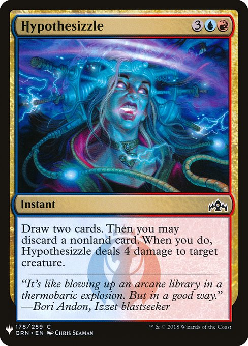 Hypothesizzle (GRN-178) [The List]