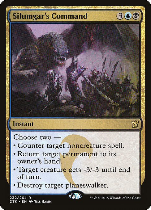 Silumgar's Command (232) [Dragons of Tarkir]