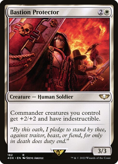 Bastion Protector (182) [Warhammer 40,000 Commander]